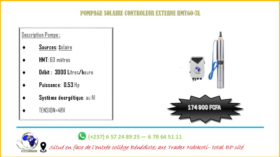 POMPE  DC 60M O K
