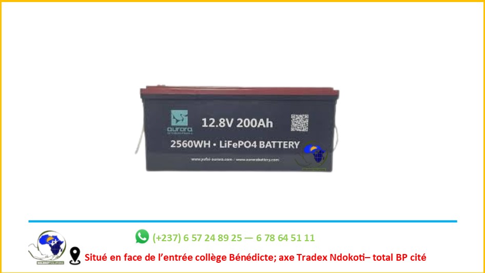 BATTERIE LITHIUM ORA 12V 200AH 2.56KWH