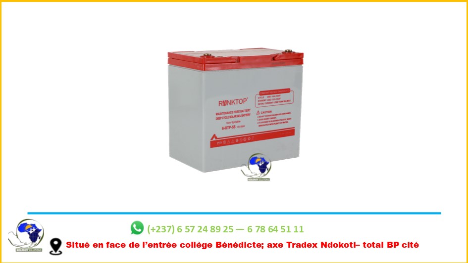 BATTERIE GEL 55 Ah ATP