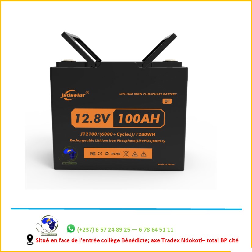 BATTERIE LITHIUM 100Ah-12V JD