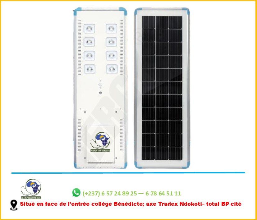 LAMPADAIRE SOLAIRE CWT 80W